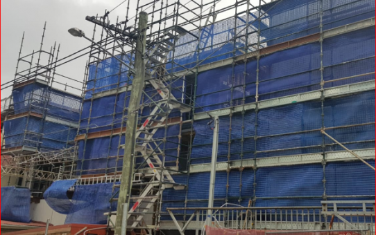 A Scaffolding platform Sydney is a working platform