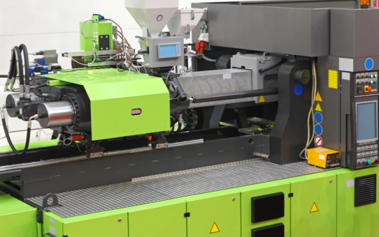 Working of an injection moulding machine