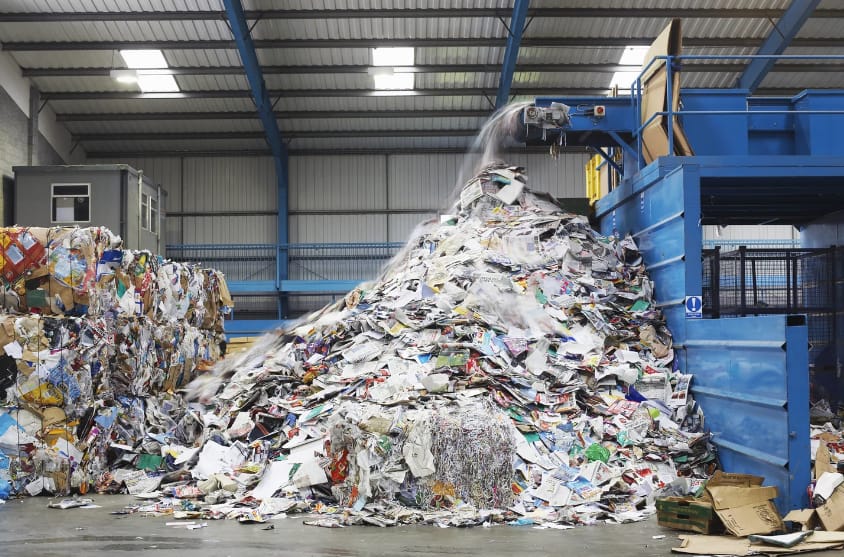 waste recycling machines
