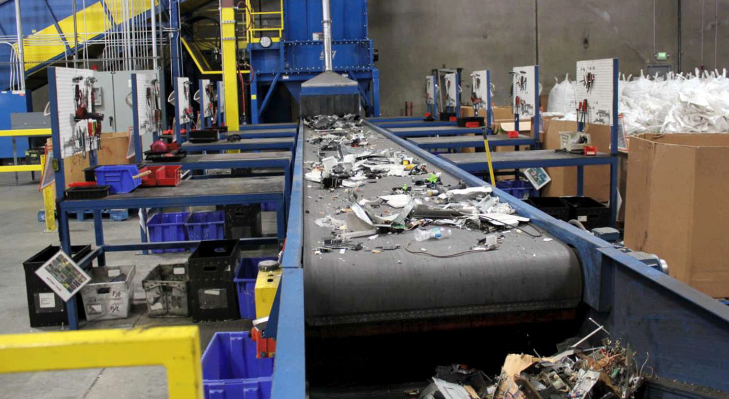 waste recycling machines