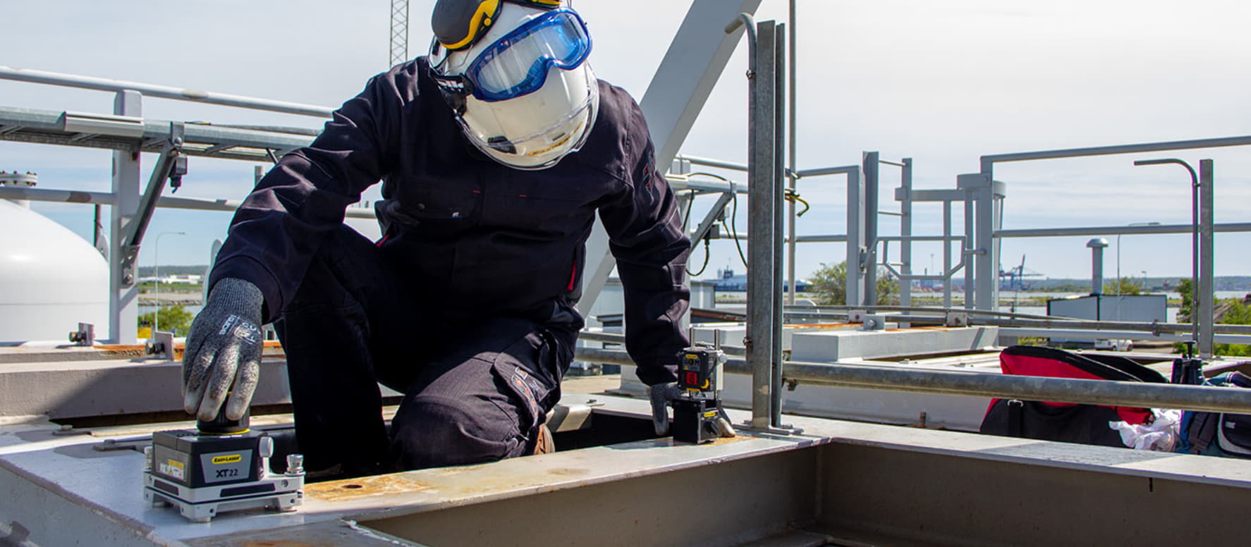 laser flatness measurement