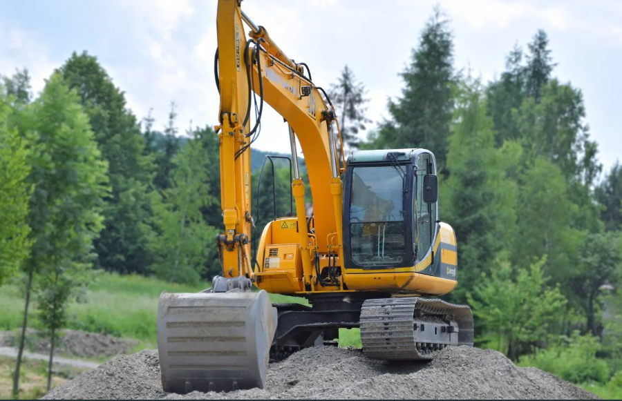 excavator in Victoria BC